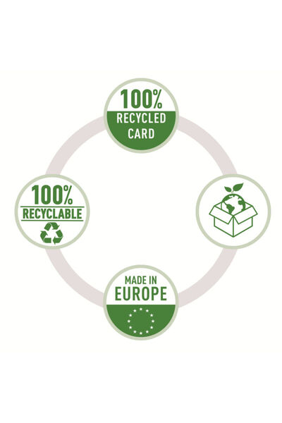 Esselte Set of 3 cardboard filing boxes 510 x 350 x 300 mm white Home Recycled