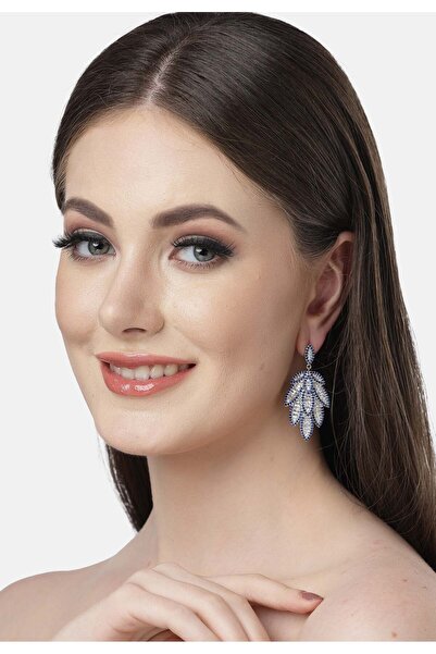 Avant-Garde Paris Cercei suspendați cu frunze de salcie din colecția Diva