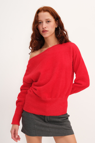 Addax Soft Textured Basic Sweater K3490