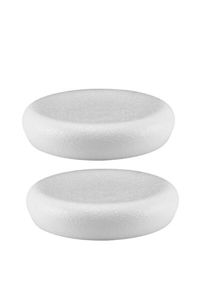 Culinaro Set 2 farfurii portelan North pentru prezentare 22xh5cm