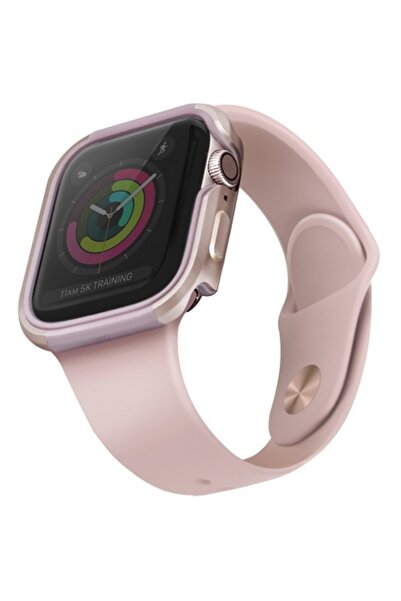uniq Carcasă Valencia pentru Apple Watch seria 44mm, roz