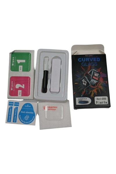 Flippy Glass Protector for Apple Watch Series 2/3 42mm UV Nano Water Transparent