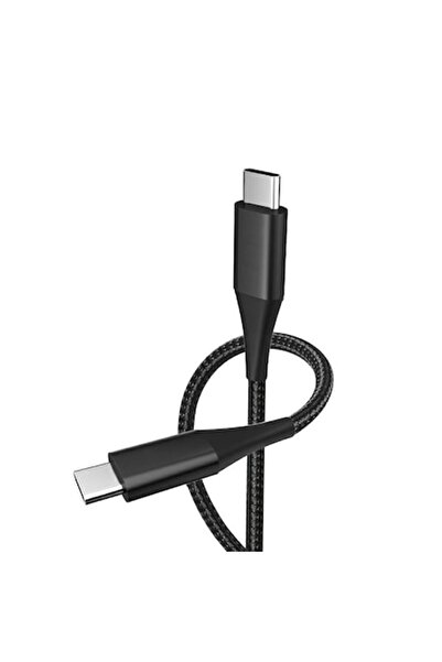 Bibilel USB-C to USB-C Charging and Data Transfer Cable, 3M Reinforced, Black, ATX-BBL3531