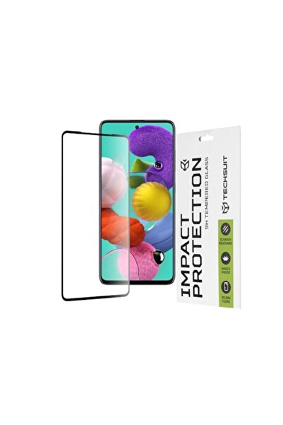 OEM Προστατευτική μεμβράνη από κεραμικό σιλικόνης για Samsung Galaxy A51, μαύ...