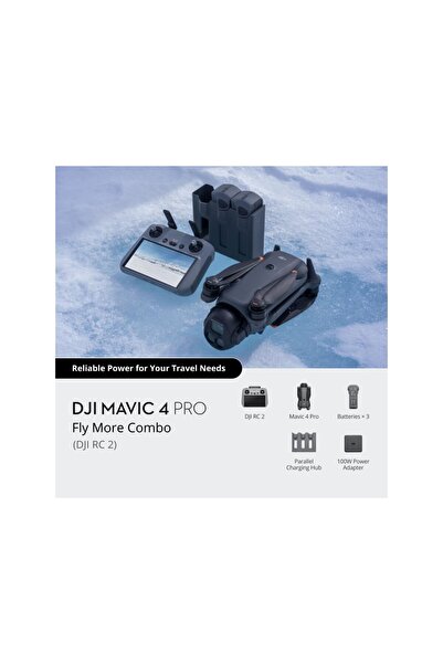 DJI Mavic 4 PRO FMC Drone Kit with Smart Controller RC 2, 48MP Camera, 6K/60FPS Capabilities