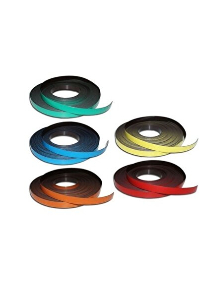 SOHO Set of self-adhesive magnetic strips, 5 pieces, 100 x 1 x 0.85 cm, Multi...