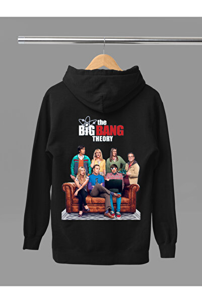 MAGORS The Big Bang Theory Printed Cotton Long Sleeve Ribbed 3 Thread Hooded Sweatshirt
