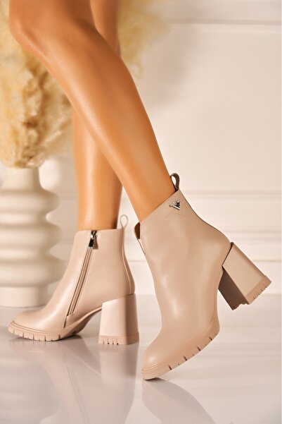 Joana Ghete de damă la modă din piele ecologică - Kaki