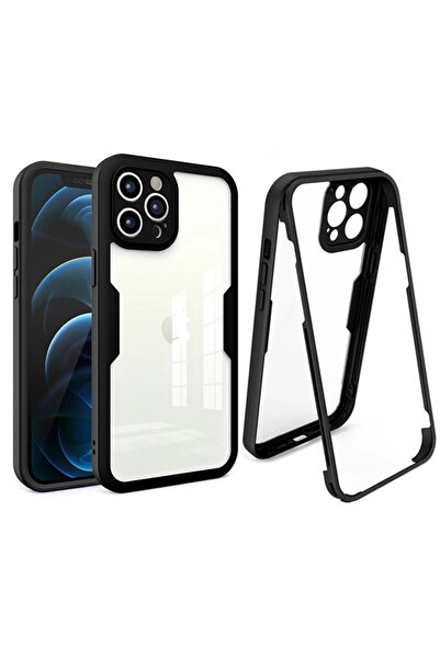 Flippy Husa Max Defence pentru Samsung Galaxy S22 Plus, Bumper Negru, Fata Dubla Transparenta, Protectie An