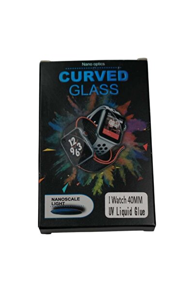 dalip Tempered Glass Screen Protector for Apple Watch Series 4/5 40mm (UV Nano Water, Transparent)