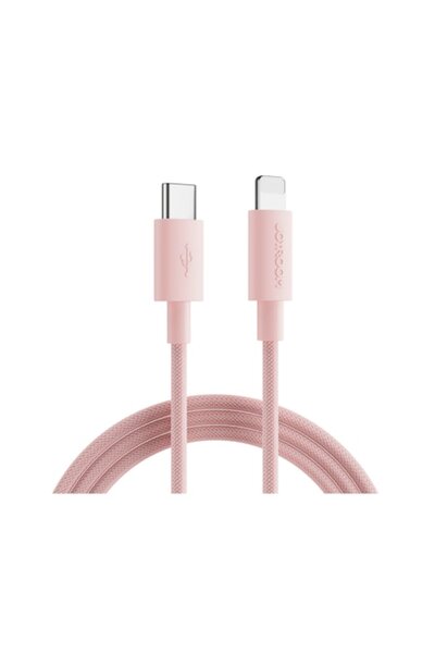 Joyroom USB-C - Lightning Cable, 20W PD, Fast Charge, Reinforced, 2M, Pink