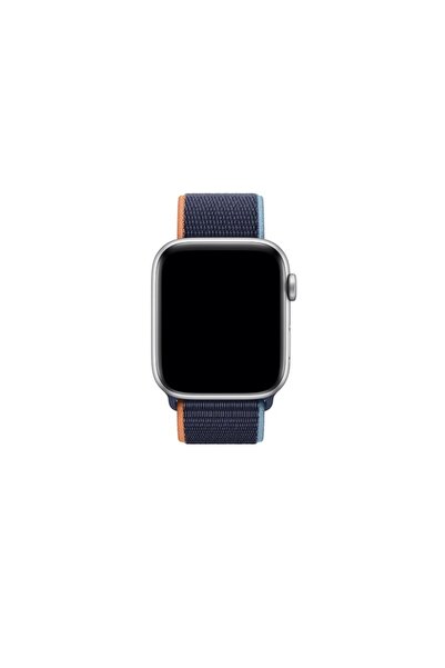 Bibilel Curea pentru Apple Watch, 38-40 mm, textilă, albastră