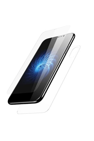 SOHO Προστατευτική μεμβράνη σιλικόνης πλήρους κάλυψης για iPhone X, εμπρός + ...