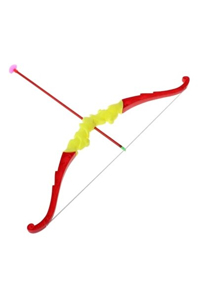 Bibilel Arc de jucărie cu țintă, 4 săgeți cu ventuză și suport, Multicolor