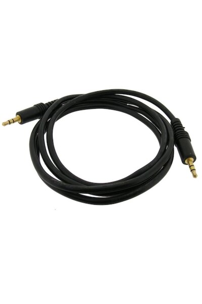 Bibilel Cablu audio cu mufă de 3,5 mm, cablu ultraflexibil, negru