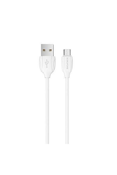 Borofone Data and Charging Cable USB to USB-C, 3 A, 1 Meter, White