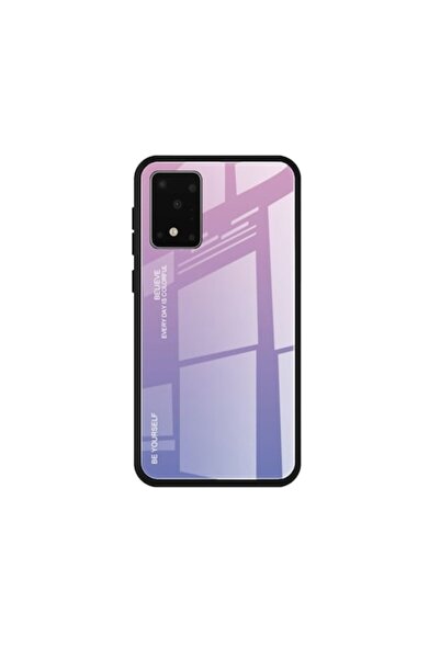 Bibilel Husă de protecție Gradient pentru Samsung Galaxy S20, roz pal