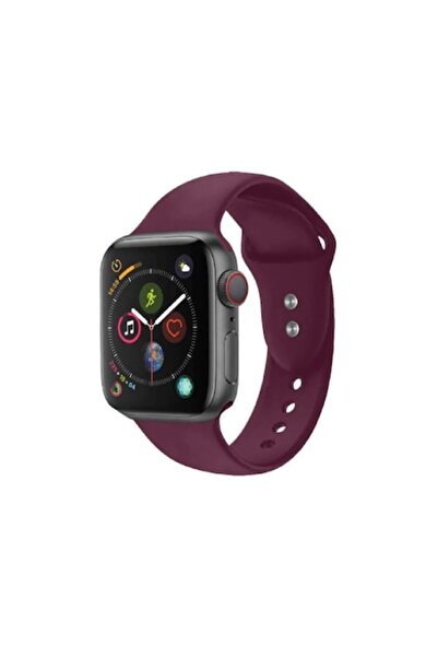 Bibilel Curea din silicon pentru Apple Watch, compatibilă cu 42/44 mm, culoar...