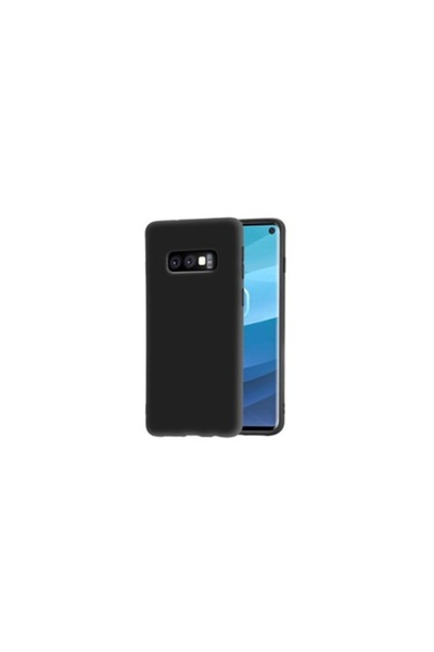 SOHO Carcasă din silicon pentru Samsung Galaxy S10 E, ultra subțire, neagră