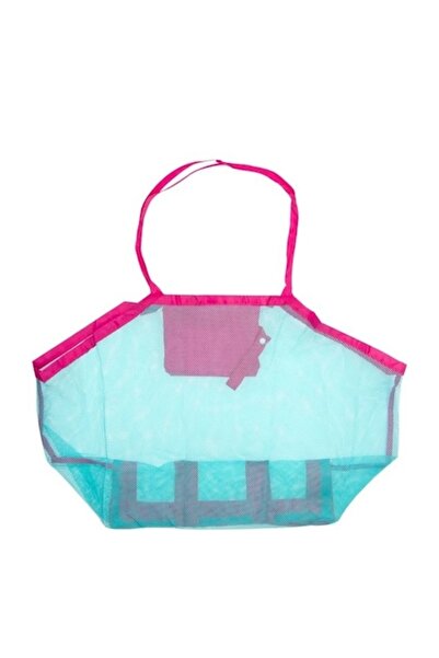 SOHO Geantă organizatoare pentru jucării de plajă, roz-albastru