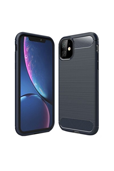 Bibilel Husă de protecție cu inserții de carbon pentru iPhone 11, protecție s...
