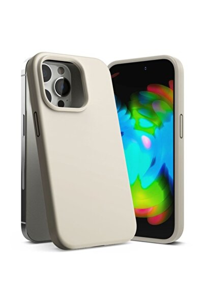 Ringke Husă din silicon pentru Apple iPhone 14 Pro Max - Bej