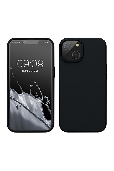 Flippy Husa pentru Apple iPhone 14 Plus Flippy, Liquid Silicone, cu Microfibr...