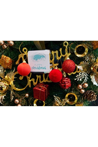 Bibilel Set of 20 Red Globe Christmas Tree Ornaments, Polystyrene, Glitter Finish (Box 4x20x16 cm)