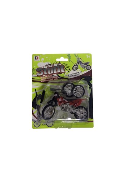 Bibilel Mini Motocicleta de ghidat cu degetul pentru copii, Finger Dirt Bike