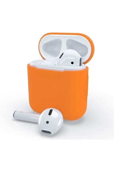 Apple AirPods Case with Ring - Orange