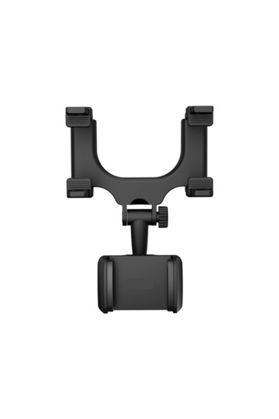 SOHO Suport telefon auto reglabil cu prindere pentru oglinda retrovizoare, compatibil cu dispozitive de până la 8,7 cm, 36