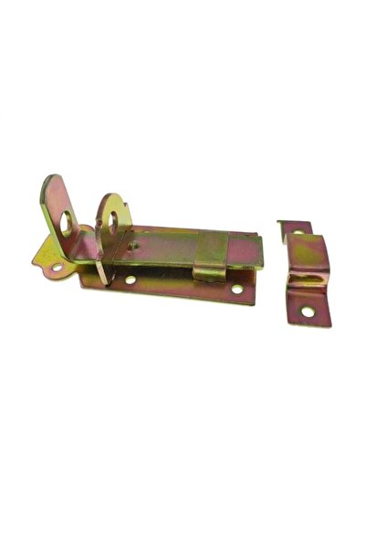 SOHO Zinc-plated metal door or window closer with locking hole, 10 cm, Copper