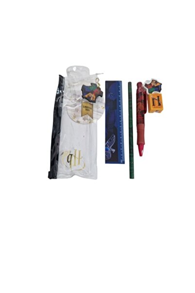 SOHO Pencil case for schoolchildren with eraser, sharpener, pen, pencil, ruler featuring Harry Potter cha