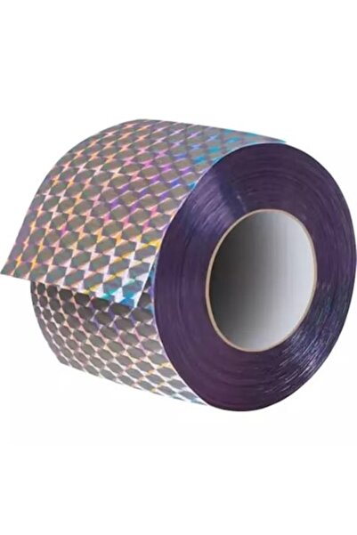 Bibilel Bandă reflectorizantă anti-păsări, model holografic, 4,5 cm x 80 m, multicoloră