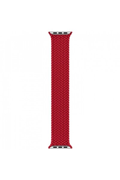 Bibilel Curea single loop pentru Apple Watch 42/44 mm, silicon, Rosu, BBL2281