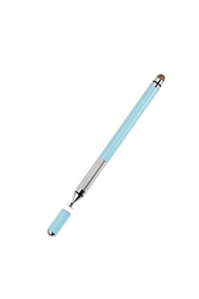 Bibilel Stylus universal 2 în 1 pentru tabletă, smartphone sau laptop cu ecran tactil, albastru deschis, KOF-BBL4557