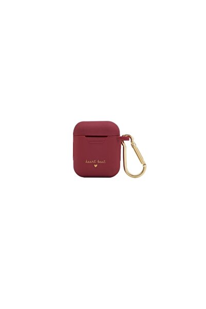 SOHO Silicone Case for Apple AirPods 1 / 2, Burgundy