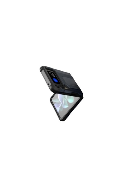 Bibilel Carcasă de protecție hibridă pentru Samsung Galaxy Z Flip 3 5G, neagră