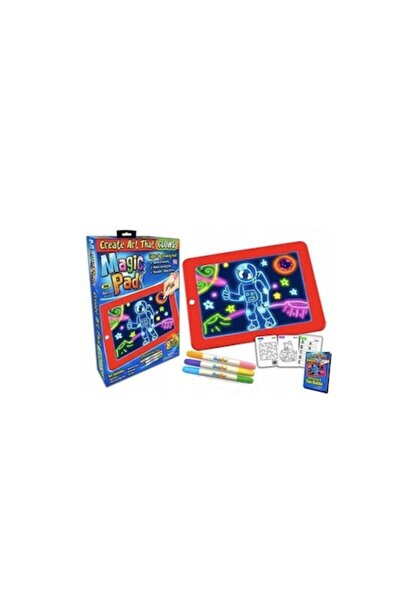 Stars Writing or drawing board with accessories and 15 templates, Big Light Kids model, assorted colors