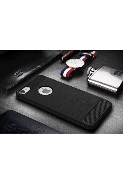 Flippy Θήκη Tpu για Apple iPhone 6/6S, από ανθρακονήματα, μαύρη