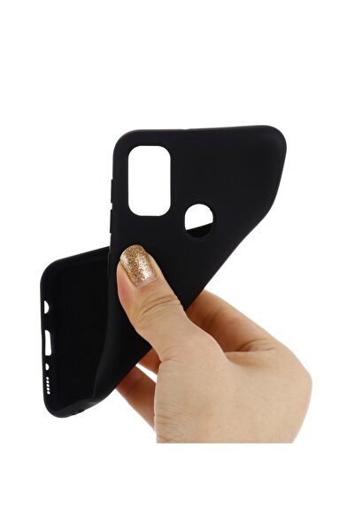 Generic Protective Case Compatible with Huawei P Smart 2020 Liquid Silicone Black