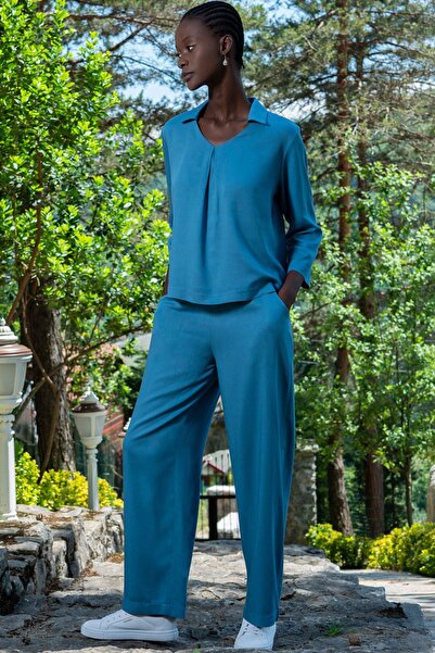 VİENETTA Pajama Women's Safir