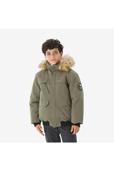 Decathlon Quechua Çocuk Outdoor Kışlık Mont/Kar Montu - 7/15 Yaş - Yeşil - NH500