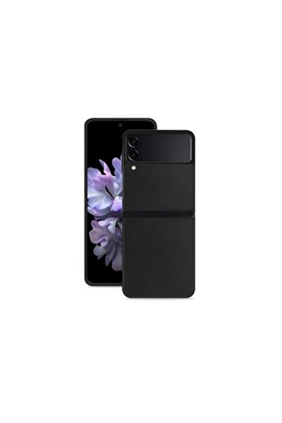Bibilel Husă de protecție pentru Samsung Galaxy Z Flip 3, Slim, Neagră, KOF-B...
