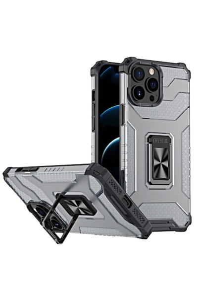 OEM Carcasă pentru Apple iPhone 13 Pro, OEM, suport Crystal Ring Tough Armor,...