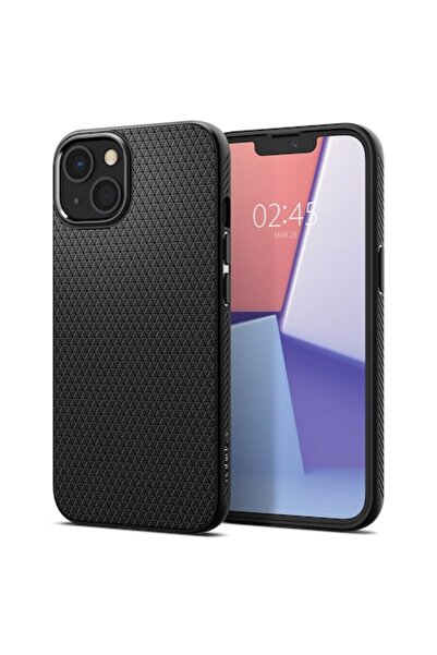 Spigen Carcasă de protecție Liquid Air pentru iPhone 13, neagră