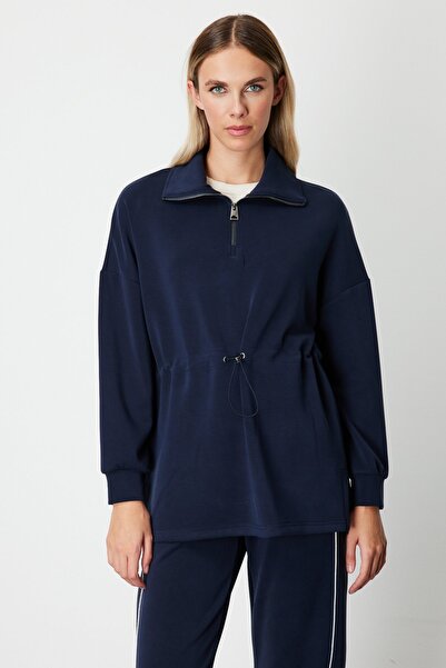 ON Transpirație cu guler cu fermoar