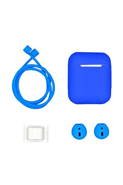 SOHO Set de 4 piese pentru AirPods, albastru