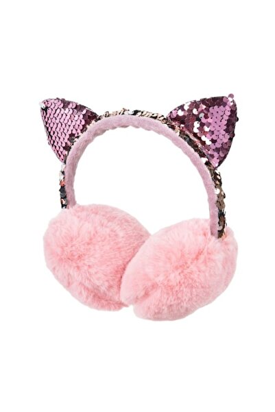 SOHO Ear protection earmuffs, synthetic fleece material, age 6-8 years, Pink