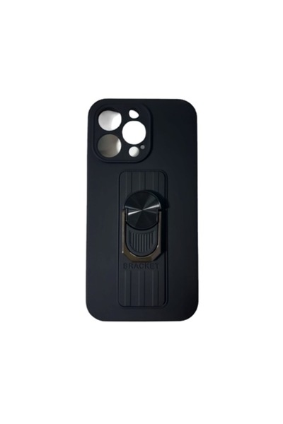 SOHO iPhone 13 Pro Case with Kickstand - Black